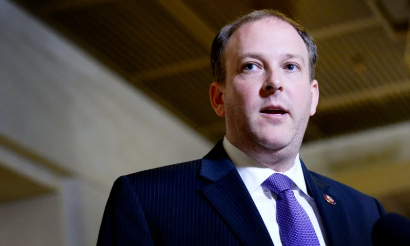 Rep. Lee Zeldin, R-NY, speaks to reporters at the Capitol on Oct. 29, 2019.Erin Scott / Reuters file
