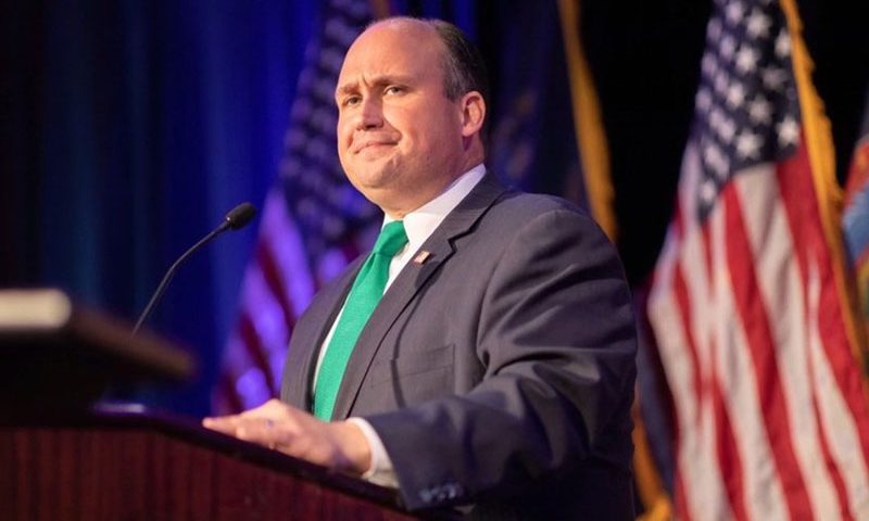 WASHINGTON (AP) â€” Nick Langworthy wins Republican nomination for U.S. House in New York's 23rd Congressional District.
