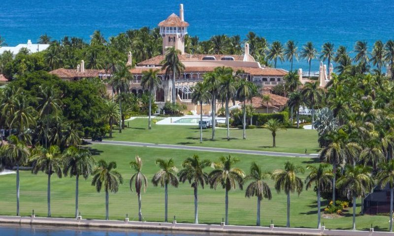 This photo shows an aerial view of former President Donald Trump's Mar-a-Lago club in Palm Beach, Fla., Wednesday, Aug. 31, 2022. The Justice Department says classified documents were "likely concealed and removed" from former President Donald Trump's Florida estate as part of an effort to obstruct the federal investigation into the discovery of the government records. (AP Photo/Steve Helber)