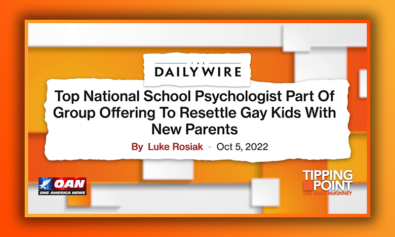 Top National School Psychologist Part of Group Offering To Resettle Gay Kids With New Parents