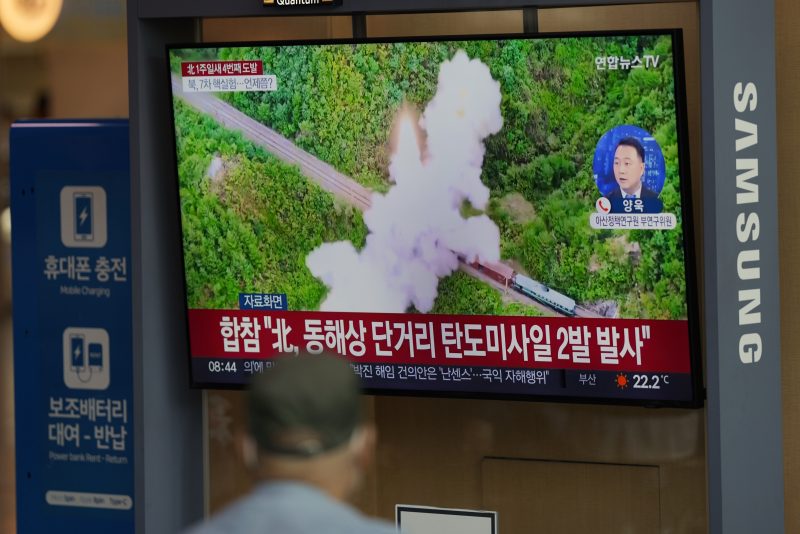 Ballistic Missile from N. Korea flies over Japan and lands in Pacific Ocean