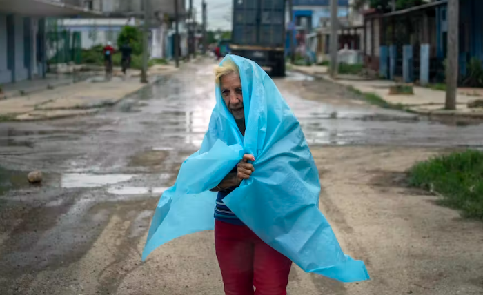 Hurricane Ian pounded western Cuba on Sept. 26, 2022, on its way to the Florida coast. AP Photo/Ramon Espinosa