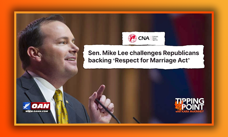 Mike Lee Urges Colleagues To Support Amendment to the "Respect for Marriage Act"