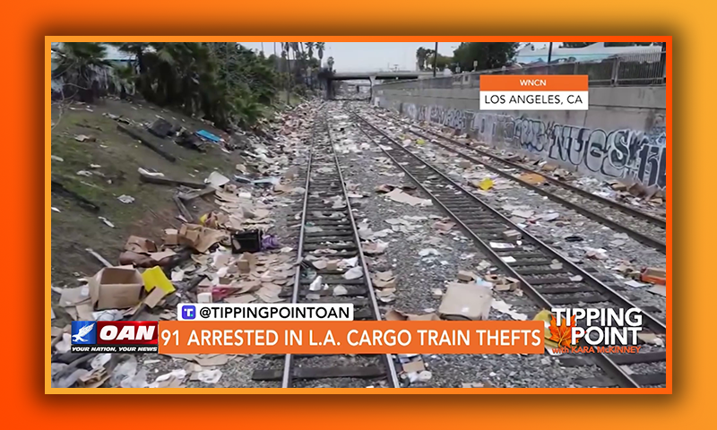 91 Arrested in L.A. Cargo Train Thefts