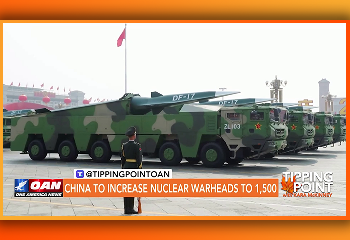 China To Increase Nuclear Warheads to 1,500