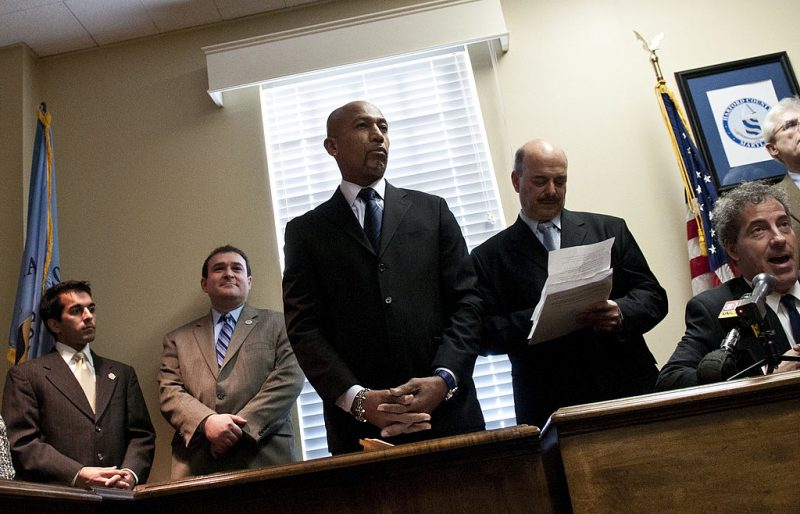 ANNAPOLIS, MD - JANUARY 24: Montel Williams speaks during a news conference in support of legislation that would make Maryland the 16th state to legalize medical marijuana at the House Office Building on January 24, 2011 in Annapolis, Maryland. (Photo by Kris Connor/Getty Images)