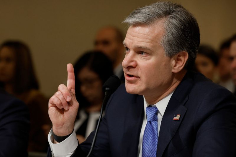 GOP unites to hold FBI’s Wray in contempt of Congress.