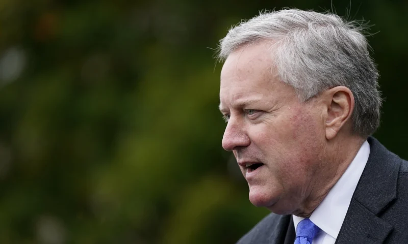 Mark Meadows is likely to appeal the judge's ruling, effectively putting his testimony out of reach for the Jan. 6 select committee, which is slated to dissolve at the end of the year. | Patrick Semansky/AP Photo