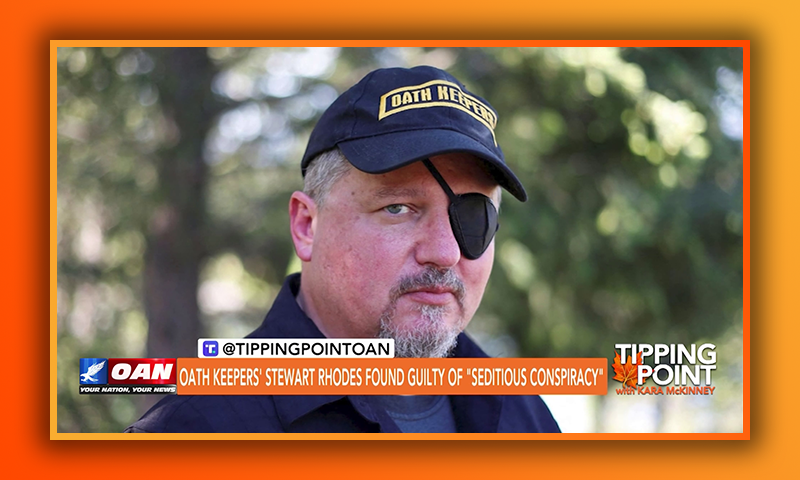 Oath Keepers' Stewart Rhodes Found Guilty of "Seditious Conspiracy"