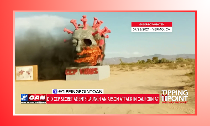 Did CCP Secret Agents Launch an Arson Attack in California?