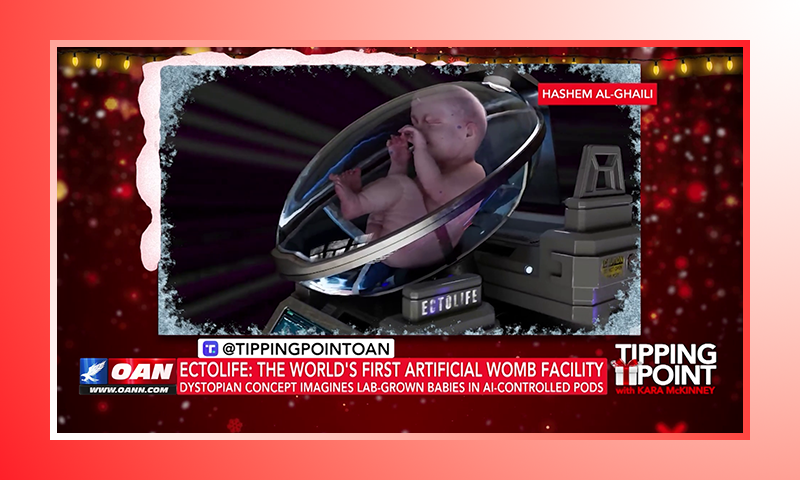 Dystopian Concept Imagines Lab-grown Babies in AI-controlled Pods