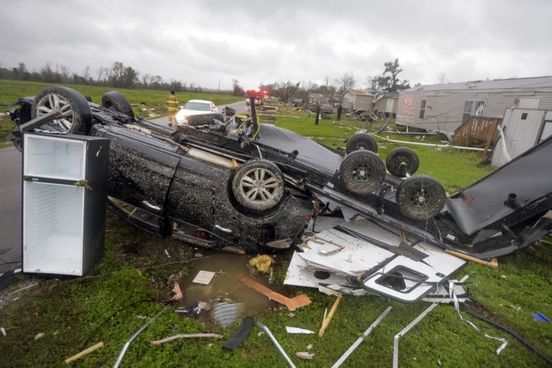 Deadly tornados ravage Louisiana