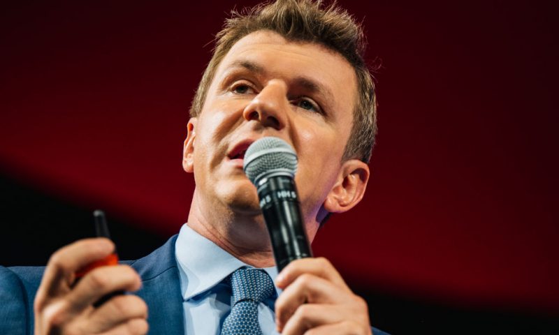 DALLAS, TEXAS - JULY 09: Project Veritas founder James O'Keefe speaks during the Conservative Political Action Conference CPAC held at the Hilton Anatole on July 09, 2021 in Dallas, Texas. CPAC began in 1974, and is a conference that brings together and hosts conservative organizations, activists, and world leaders in discussing current events and future political agendas. (Photo by Brandon Bell/Getty Images)