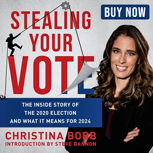 Christina Bobb's book "Stealing Your Vote" is available now!