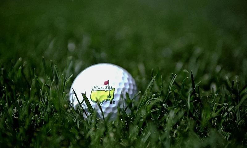 A ball Masters golf ball displays the length of the new rough increased to 1 3/8 of an Inch before the 1999 US Masters at the Augusta National GC in Augusta, Georgia, USA. Mandatory Credit: Stephen Munday /Allsport