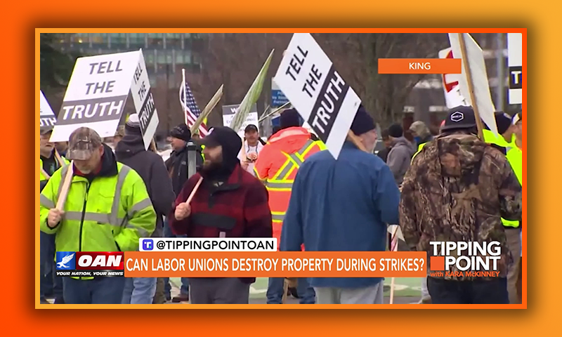 Can Labor Unions Destroy Property During Strikes?