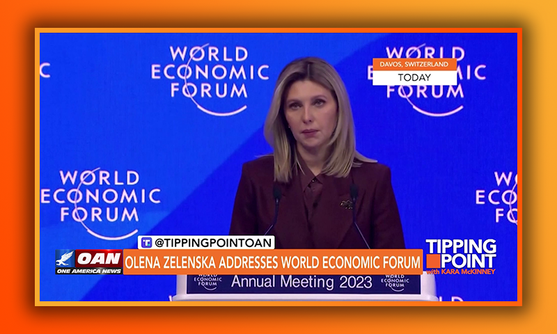 Olena Zelenska Addresses World Economic Forum