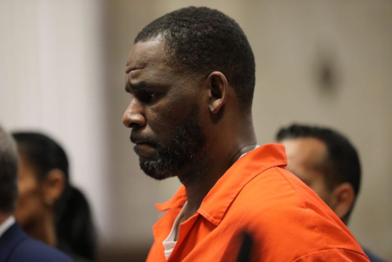 Singer R. Kelly appears during a hearing at the Leighton Criminal Courthouse on September 17, 2019 in Chicago, Illinois. Kelly is facing multiple sexual assault charges and is being held without bail. (Photo by Antonio Perez - Pool via Getty Images)