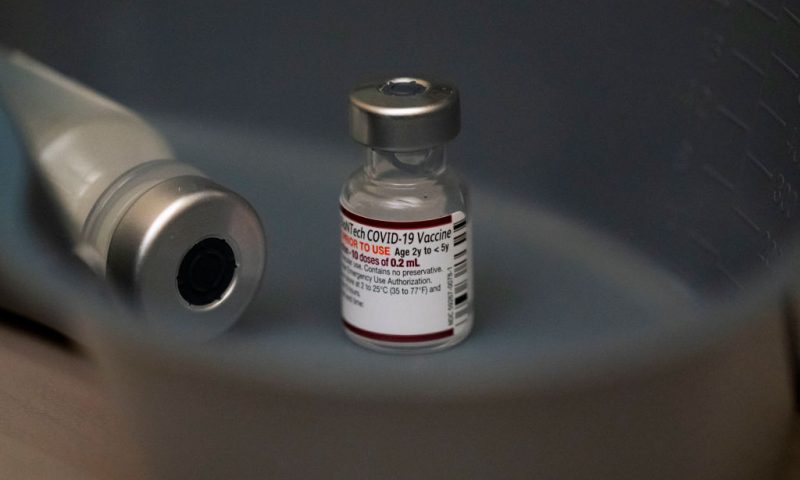 SEATTLE, WA - JUNE 21: A vial of the Pfizer Covid-19 vaccine, labeled for ages 2 to 5 during research but still acceptable for children below age 2, is seen at UW Medical Center - Roosevelt on June 21, 2022 in Seattle, Washington. Covid-19 vaccinations for children younger than 5 began today across the U.S. (Photo by David Ryder/Getty Images)Washington. Covid-19 vaccinations for children younger than 5 began today across the U.S. (Photo by David Ryder/Getty Images)