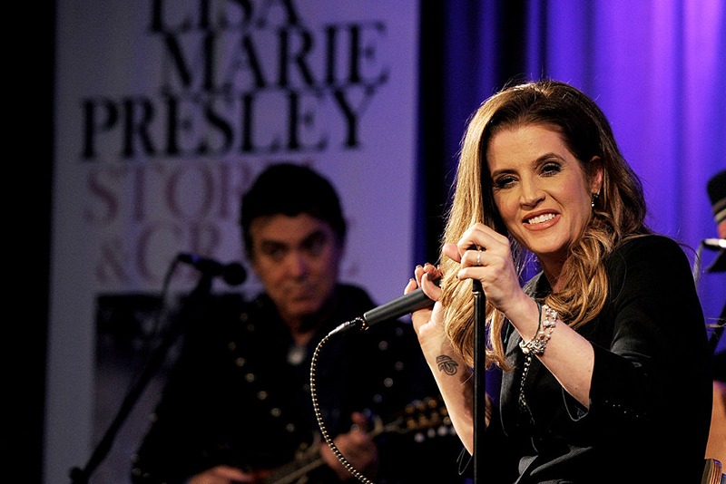 LOS ANGELES, CA - MAY 17: Singer Lisa Marie Presley performs in support of her new album Storm & Grace at The GRAMMY Museum on May 17, 2012 in Los Angeles, California. (Photo by Kevin Winter/Getty Images for the GRAMMY Museum)