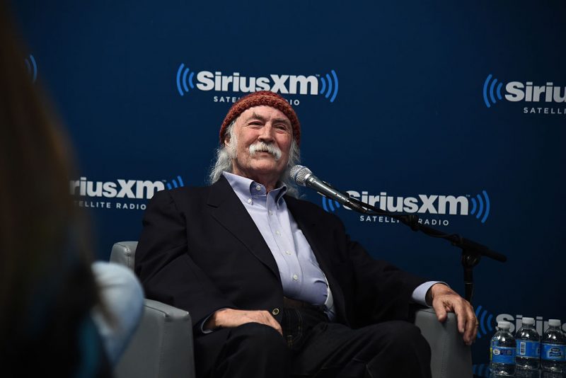 NEW YORK, NY - OCTOBER 28: Musician David Crosby visits the SiriusXM studios for the "John Fugelsang Interviews David Crosby" Event at SiriusXM Studios on October 28, 2016 in New York City. (Photo by Ilya S. Savenok/Getty Images for SiriusXM)