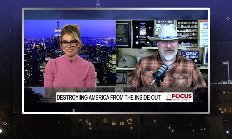 Video still from In Focus on One America News Network