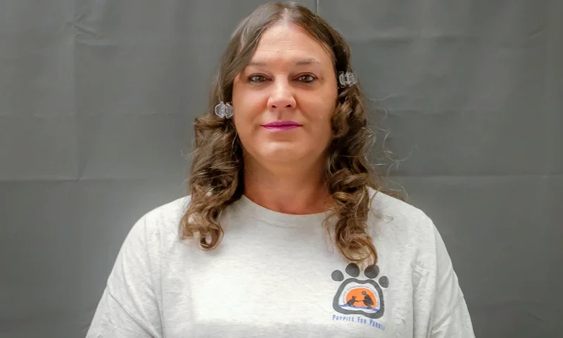 This photo provided by the Federal Public Defender Office shows death row inmate Amber McLaughlin. Unless Missouri Gov. Mike Parson grants clemency, McLaughlin was put to death Tuesday, Jan. 3, 2023, for a 2003 killing, becoming what is believed to be the first transgender woman executed in the U.S. (Jeremy S. Weis/Federal Public Defender Office via AP, File)