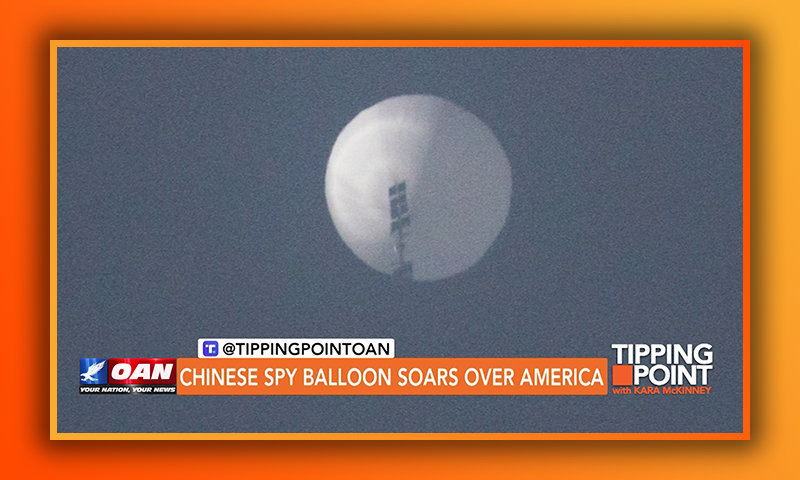 Chinese Spy Balloon Soars Over America