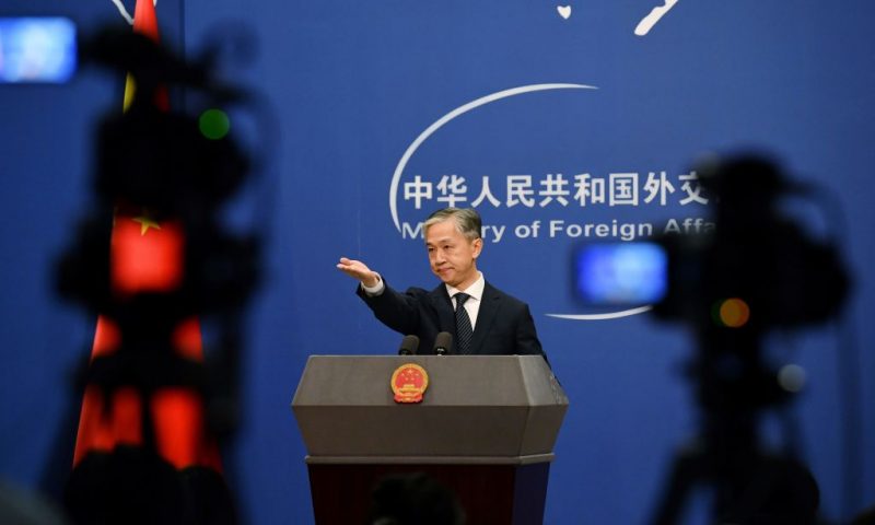 Chinses Foreign Ministry spokesman Wang Wenbin accused Washington for “finger pointing” at Beijing for a wanting clearer communication with Moscow. 