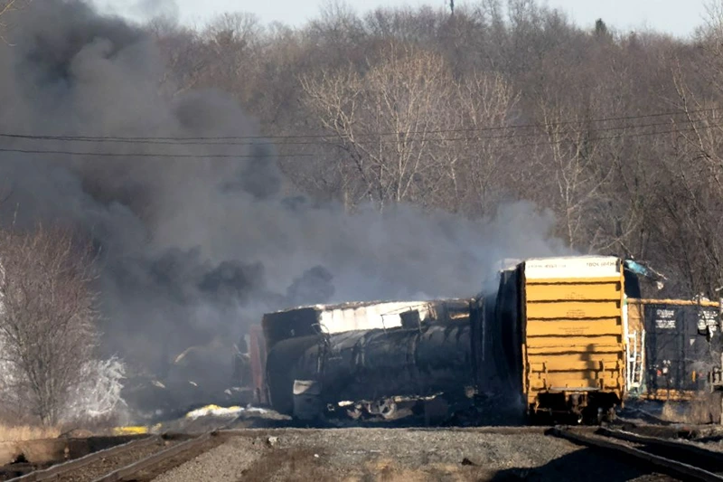 Ohio train derailment fallout – One America News Network