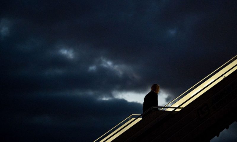 President Joe Biden lit up social media once again for an apparent fall on Wednesday as he climbed up to the steps on to Air Force One.