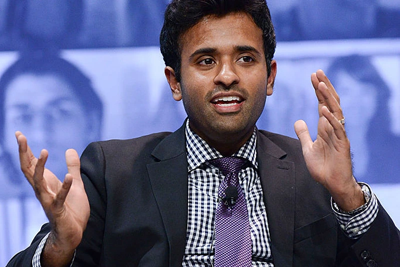 Vivek Ramaswamy, Founder & CEO of Rolvant Sciences speaks at Forbes Under 30 Summit at Pennsylvania Convention Center on October 5, 2015 in Philadelphia, Pennsylvania. (Photo by Lisa Lake/Getty Images)