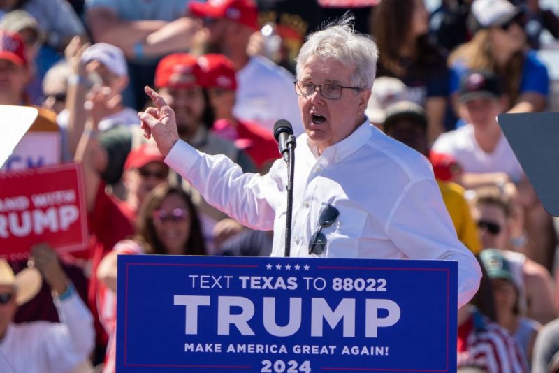 Lt. Gov. Dan Patrick recommended Waco for Trump rally