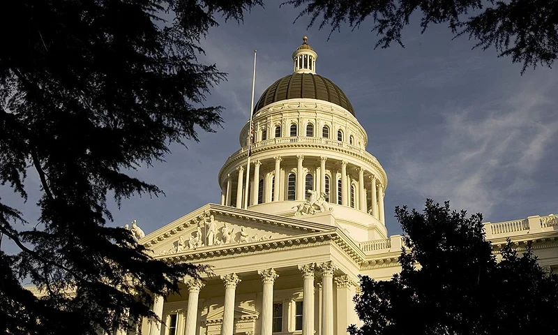 An exterior of the state capitol is shown on January 5, 2006 in Sacramento, California. (Photo by David Paul Morris/Getty Images)