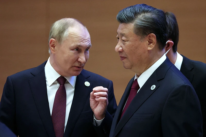 Xi Jinping and Vladimir Putin meet in Kremlin – One America News Network