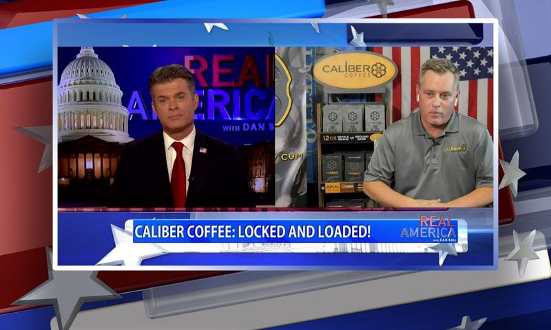 Video still from Kirk Litton's interview with Real America on One America News Network