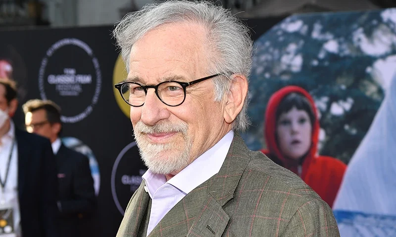 US director Steven Spielberg attends the 40th Anniversary Screening of "E.T. the Extra-Terrestrial" presented on the Opening Night of the 2022 TCM Classic Film Festival at the TCL Chinese Theater in Hollywood, April 21, 2022. (Photo by ROBYN BECK/AFP via Getty Images)