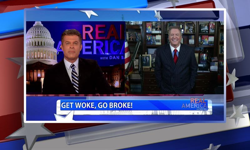 Video still from Wayne Allyn Root's interview with Real America on One America News Network