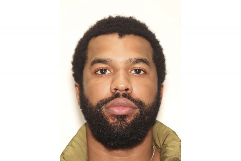 This photo released by the Atlanta Police Department on Wednesday, May 3, 2023, shows Deion Patterson. Atlanta police said a suspected shooter in downtown Atlanta is believed to be Patterson and that he was considered armed and dangerous. (Atlanta Police Department via AP)