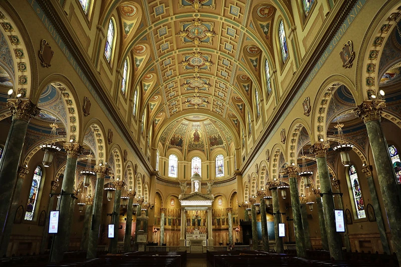  The ornate Co-Cathedral of St. Joseph Catholic church stands in Brooklyn on September 19, 2018 in New York City. In a further blow to the Catholic Church in America, four men who were sexually assaulted as children by a teacher at a Roman Catholic church have reached a $27.5 million settlement with the Diocese of Brooklyn. The victims, now aged between 19 and 21, were repeatedly abused by Angelo Serrano, 67, while he was a teacher at St. Lucy's-St. Patrick's Church in Brooklyn. This is one of the largest ever payouts for victims of abuse within the Catholic church. (Photo by Spencer Platt/Getty Images)