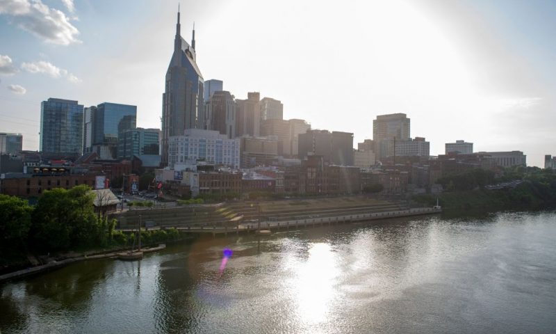 View of Nashville, Tennessee, on June 16, 2022. (Photo by VALERIE MACON / AFP) (Photo by VALERIE MACON/AFP via Getty Images)
