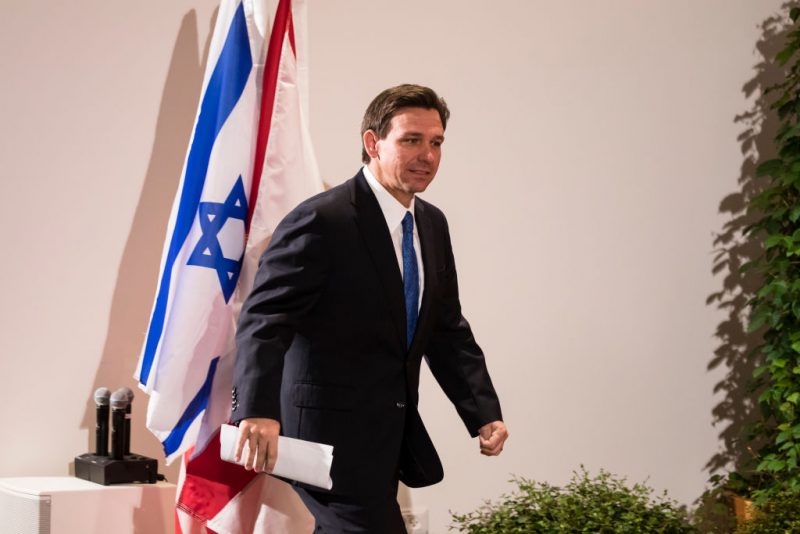 Rep. Fine took anti-hate bill to Israel for DeSantis to sign.