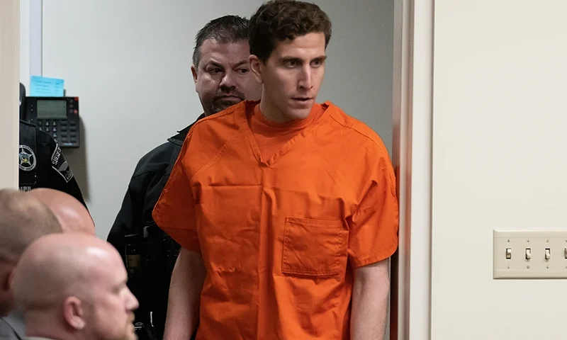 MOSCOW, IDAHO - JANUARY 05: Bryan Kohberger, right, appears at a hearing in Latah County District Court on January 5, 2023, in Moscow, Idaho. Kohberger has been arrested for the murders of four University of Idaho students in November 2022. (Photo by Ted S. Warren - Pool/Getty Images)