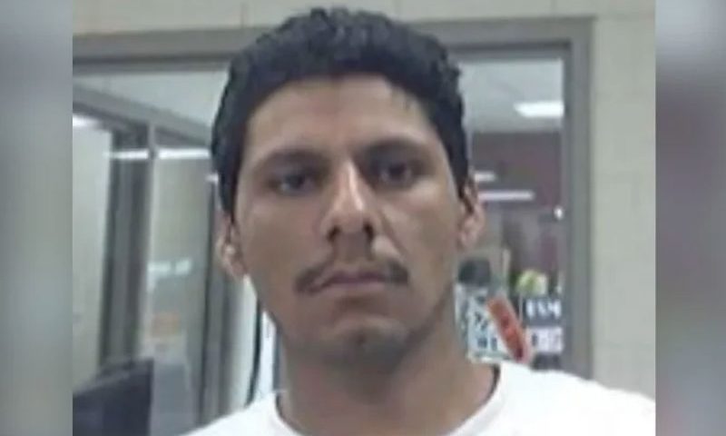 Mugshot of Francisco Oropeza, 38, is accused of opening fire on his neighbors in Cleveland, a city north of Houston. Photo via FBI Houston.