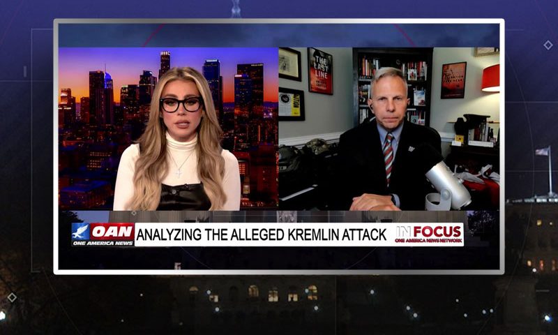 Video still from Lt. Col. & DoD Senior Intel Operative (Ret). Tony Shaffer's interview with In Focus on One America News Network