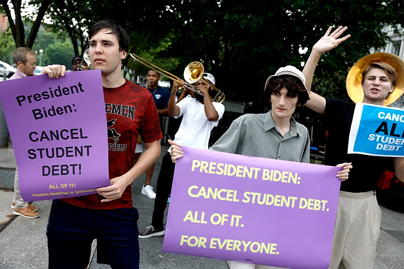 Student loan payments restart due to debt limit deal.