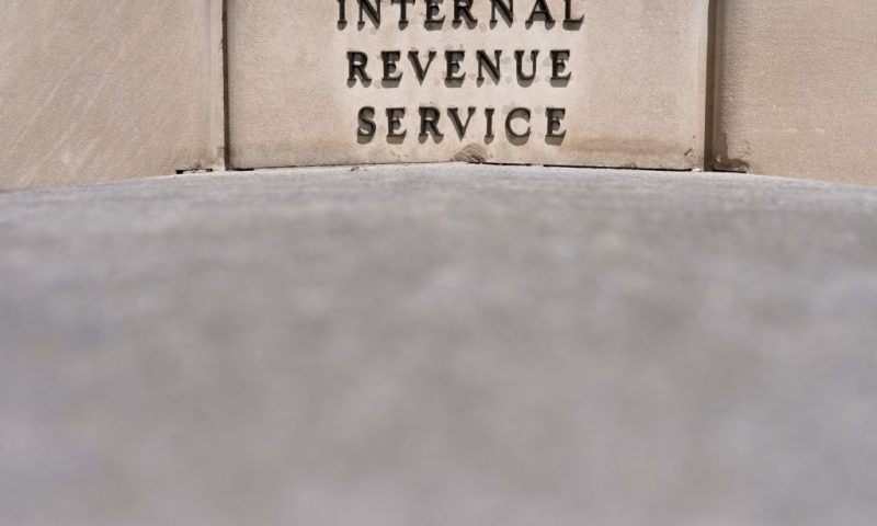 The Internal Revenue Service (IRS) building in Washington, DC, on April 17, 2023. (Photo by Stefani Reynolds / AFP) (Photo by STEFANI REYNOLDS/AFP via Getty Images)
