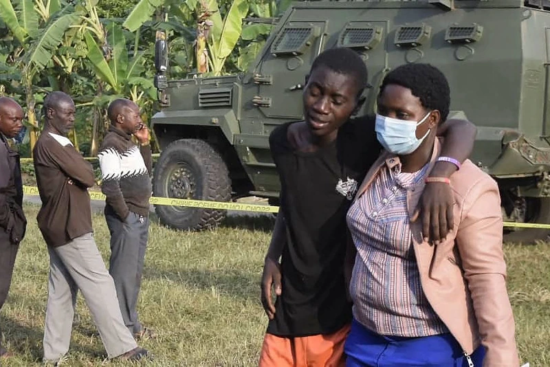 41 people were killed in a rebel attack on a Ugandan school.