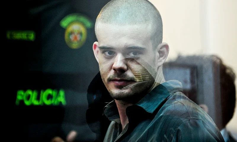 Dutch national Joran Van der Sloot during his preliminary hearing in court in the Lurigancho prison in Lima on January 6, 2011. Trial gets in Lima for Van der Sloot, accused of killing Flores in 2010 and who also is a suspect in the disappearance years earlier of an American woman in the Caribbean. AFP PHOTO/ Ernesto Benavides (Photo credit should read ERNESTO BENAVIDES/AFP via Getty Images)