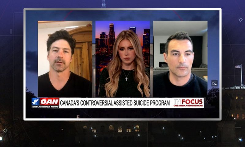Video still from Matthew & Andrew Kooman's interview with In Focus on One America News Network